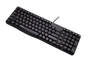Tastatură cu fir RAPOO N2400, USB 3.0, neagră