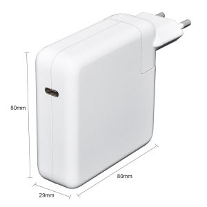 Adaptor pentru laptop de înlocuire pentru încărcător pentru laptop Makki Apple - 87W TYPE-C cu cablu USB-C - MAKKI-NA-AP-38
