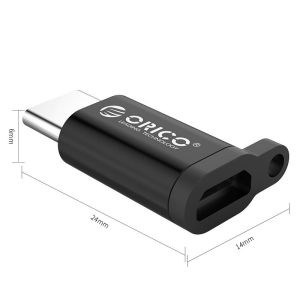 Orico Adapter OTG -  USB Micro B to Type-C - CBT-MT01-SV
