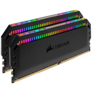 Memory Corsair Dominator Platinum RGB Black 16GB(2x8GB) DDR4 PC4-25600 3200MHz CL16 CMT16GX4M2Z3200C16 AMD Ryzen Optimized
