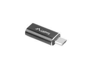 Adaptor Lanberg adaptor USB micro(m) 2.0 -> Lightning(f), negru