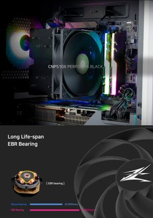 Zalman CPU Cooler CNPS10X PERFORMA BLACK