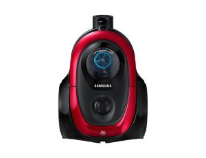 Прахосмукачка Samsung VC07M2110SR/GE, Vacuum Cleaner with Cyclone Force and Anti-Tangle Turbine, Power 700W, Suction Power 180W, noise 80 dB, Bagless Type, Dust Capacity 1.5 l, Vitality Red
