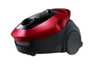 Прахосмукачка Samsung VC07M25E0WR/GE, Vacuum Cleaner, 750W, Suction Power 200W, Hepa Filter, Bag Type, Telescopic Steel, Red