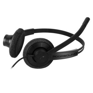 Слушалки с микрофон Addasound EPIC 302 Duo, UC,USB, черни