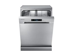 Dishwasher Samsung DW60M5050FS/EC, Dishwasher, 60cm, Energy Efficiency F, Capacity 13 p/s, 12l, large display, 48dB, Look Inox
