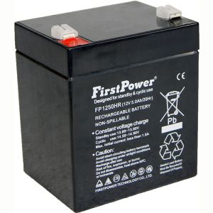 Baterie FirstPower FP5-12 - 12V 5Ah F2