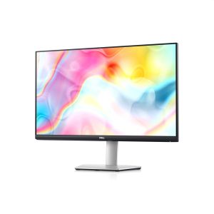 Monitor Dell S2722DC, 27" IPS Anti-Glare, White LED, 4ms, 1000:1, 350 cd/m2, QHD 2560x1440, 99% sRGB, AMD FreeSync, HDMI, DisplayPort, USB-C, USB 3.2 hub, Speakers, Height Adjustable, Pivot, Swivel, Tilt, Black