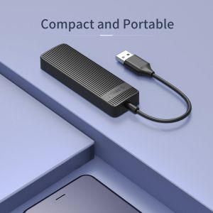 Orico USB2.0 HUB 4 port Black - FL02-BK