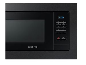 Микровълнова печка Samsung MG23A7013CB/OL, Built-in microwave grill, Ceramic Inside, 23l, 800 W, Blue LED Display, Black door, Black frame