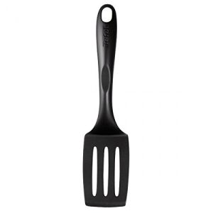 Spatula Tefal 2745112, Bienvenue, Little spatula, Kitchen tool, With holes, Up to 220°C, Dishwasher safe, black