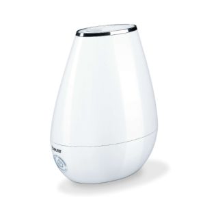 Air humidifier Beurer LB 37 air humidifier white; ultrasound humidification technology; 15 aroma pads; cleaning brush; 20 watts; max. 20m2