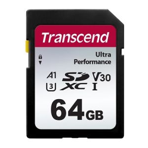 Memory Transcend 64GB SD Card UHS-I U3 A1 Ultra Performance