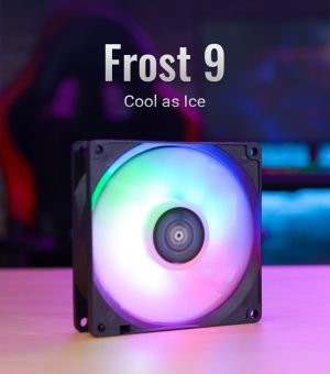 AeroCool вентилатор Fan 92 mm - Frost 9 - Fixed RGB - ACF2-FS10117.11