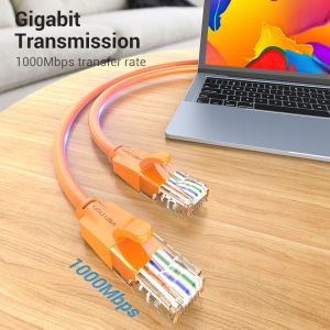 Cablu Vention LAN UTP Cat.6 Patch Cable - 2M Portocaliu - IBEOH