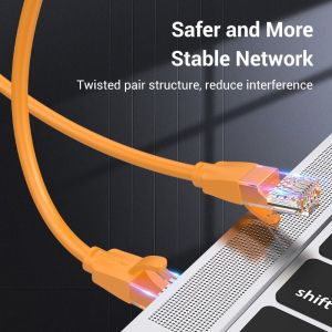 Cablu Vention LAN UTP Cat.6 Patch Cable - 1M Portocaliu - IBEOF