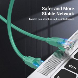 Cablu Vention LAN UTP Cat.6 Patch Cable - 1M Verde - IBEGF