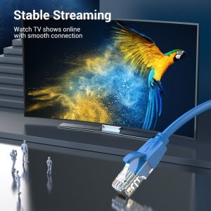 Vention LAN UTP Cat.6 Patch Cable - 0.5M Blue - IBELD
