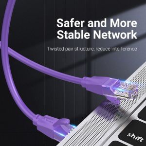 Cablu Vention LAN UTP Cat.6 Patch Cable - 2M Violet - IBEVH
