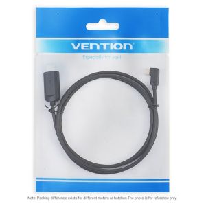 Vention Type-C to HDMI Cable Right Angle 1.5M Black - CGVBG