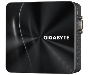 Computer desktop Gigabyte Brix BRR5-4500, AMD Ryzen 5 4500U, 2 x SODIMM DDR4, M.2 SSD, USB-C, WiFi 6 +BT, negru