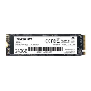 Hard drive Patriot P310 240GB M.2 2280 PCIE