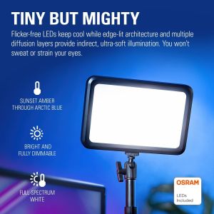 Iluminare pentru streaming Elgato Key Light Mini, 800 lm, Negru