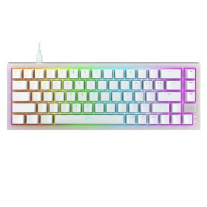 Mechanical Keyboard XTRFY K5 Transperant White, 65% Hotswap RGB US Layout Kailh Red