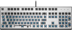 Gaming Mechanical Keyboard Cooler Master CK351, Brown Switches, US Layout, Hot Swappable, RGB