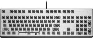 Геймърска Механична Клавиатура Cooler Master CK351, Brown Switches, US Layout, Hot Swappable, RGB
