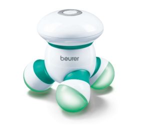 Massager Beurer MG 16 mini massager; Vibration massage; Use for back, neck, arms and legs; LED lights; green