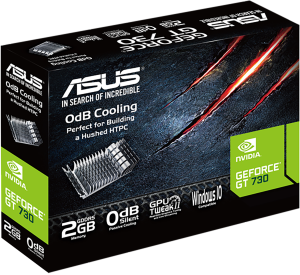 Видео карта ASUS GeForce GT 730 2GB GDDR5, Low Profile