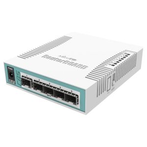Cloud Router Switch Mikrotik CRS106-1C-5S, 1xGigabit LAN, 5xSFP cages