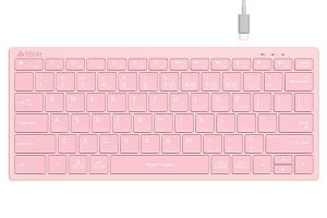 Безжична клавиатура A4TECH FBX51C FSTyler, розово