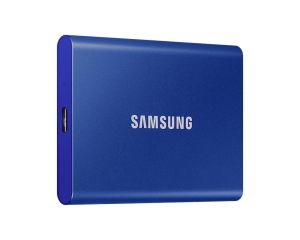 Външен SSD Samsung T7 Indigo Blue, 1000GB