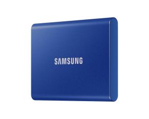 External SSD Samsung T7 Indigo Blue SSD 1000GB USB-C, Blue