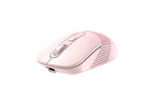 Mouse fără fir A4tech FB10C Fstyler Baby Pink, Bluetooth, 2,4 GHz, baterie litiu-ion, roz