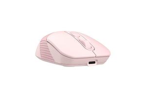 Mouse fără fir A4tech FB10C Fstyler Baby Pink, Bluetooth, 2,4 GHz, baterie litiu-ion, roz