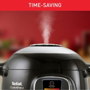 Мултикукър Tefal CY855830 Cook4me Connect + 150 BG recipes, 6L, black