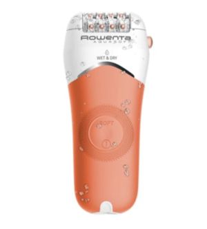 Епилатор Rowenta EP4920F0, Wet & Dry Aquasoft, 3 in 1 epilator/ shaver/ trimmer, advanced epilation technology, 24 hygenic stainless steel tweezers & 0.8mm tweezers opening, hair guiding system, 31mm head, soft touch body, removable head, cordless use, 40