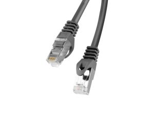 Cable Lanberg patch cord CAT.6 FTP 3m, black