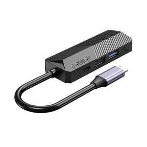 Orico докинг станция Docking Station Type-C 4-in-1 Power Distribution 55W - MDK-4P Black - HDMI, Type-C x 1, USB3.0 x1, USB2.0 x1