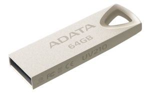 Memory Adata 64GB UV210 USB 2.0-Flash Drive Grey