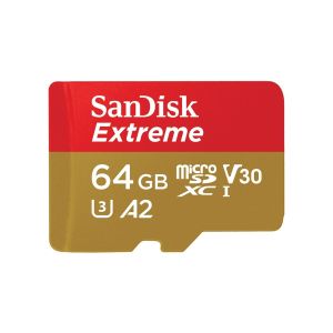 Карта памет SANDISK Extreme microSDXC, 64GB
