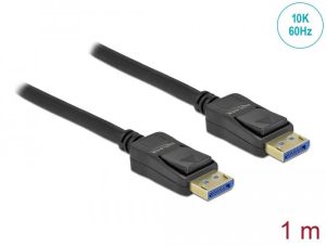 Delock Cable DisplayPort 2.0 male > DisplayPort male 10K 1 m