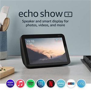 Amazon Echo Show 8 (Gen 2), Multimedia Speaker, Display, Charcoal