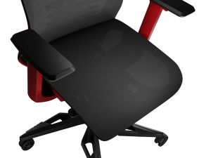 Chair Genesis Ergonomic Chair Astat 700 Red