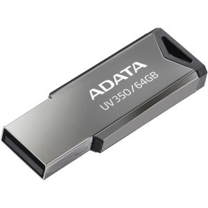 Memory Adata 64GB UV350 USB 3.2 Gen1-Flash Drive Silver