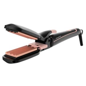 Curling iron Rowenta CF4231F0 Multi Styler Infinite looks 14 in 1, conical, monotemp, accessories: conical curling wand, 2 in 1 straightening and crimping plates, elliptic waving wand, cool tip, pouch, heating indicator, heat-up time 60s, hanging loop