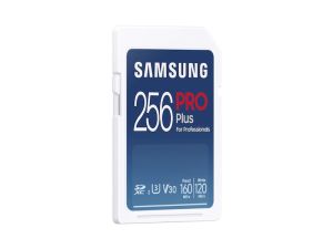 Memory Samsung 256GB SD PRO Plus + Reader, Class10, Read 160MB/s - Write 120MB/s